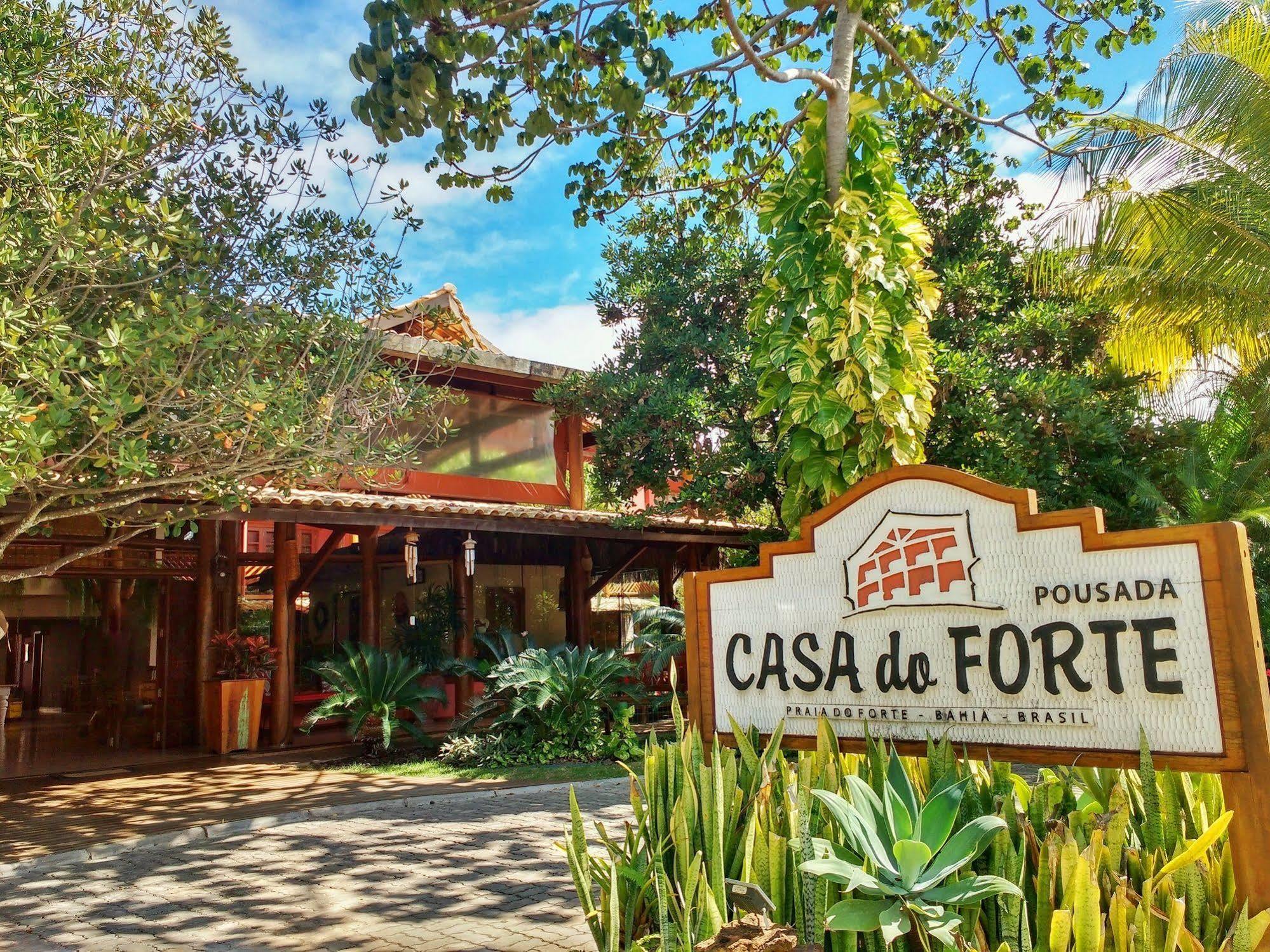 Pousada Casa Do Forte Mata de Sao Joao Exterior photo